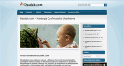 Desktop Screenshot of daadah.com