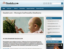 Tablet Screenshot of daadah.com